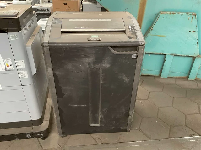 Fellowes 485ci papier shredder - afbeelding 2 van  3