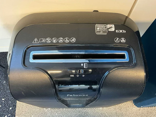 Fellowes 63cb papierversnipperaar - afbeelding 2 van  2