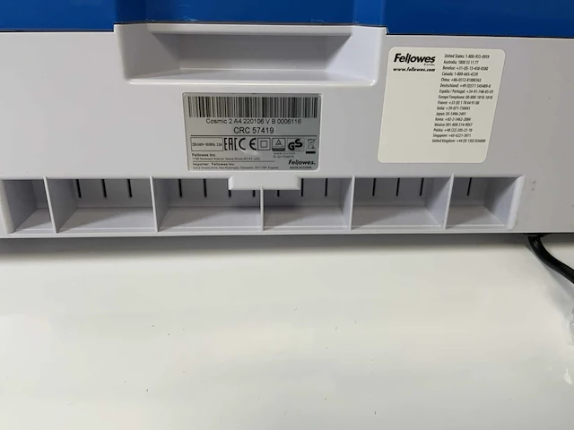 Fellowes (crc57419), cosmic 2 a4 laminator (eu) 230v (new) (48x) - afbeelding 2 van  10