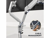 Fellowes flat screentafelbeugel 81,3 cm (32 ) klem / bout zilver - afbeelding 2 van  4