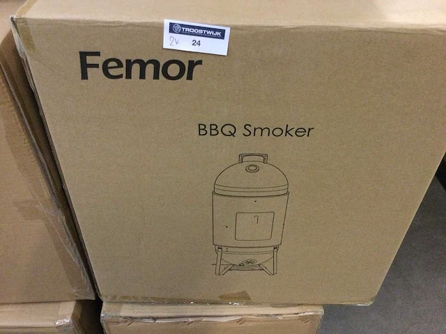 Femor - 18 inch - barbecue smoker (2x) - afbeelding 2 van  4