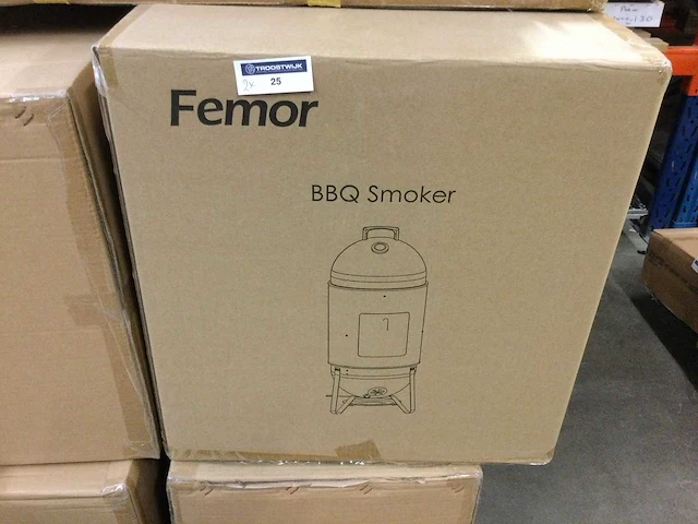 Femor - 18 inch - barbecue smoker (2x) - afbeelding 2 van  3