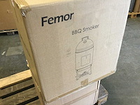Femor - houtskool bbq smoker - afbeelding 3 van  3