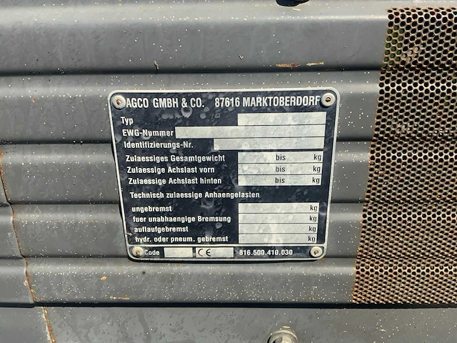 Fendt - 509c - 4-wheel drive tractor - 1995 - afbeelding 32 van  39