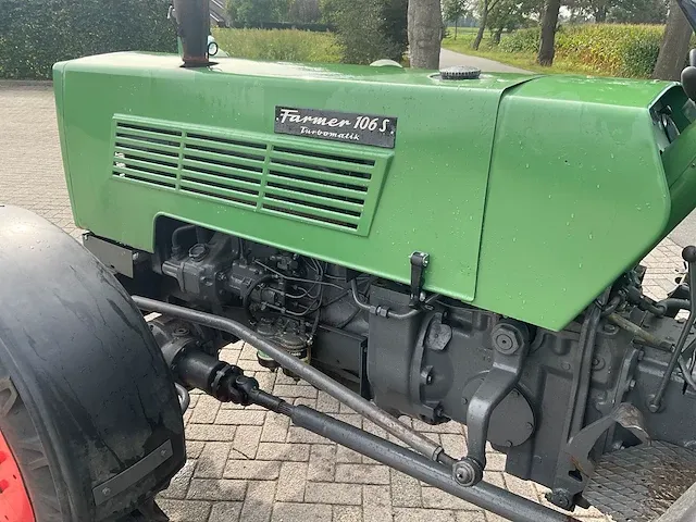 Fendt - farmer 106 s - oldtimer tractor - afbeelding 7 van  21