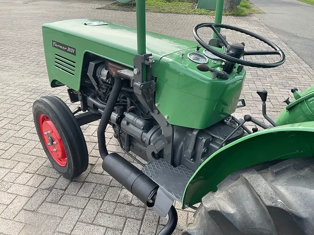 Fendt - farmer 203 v - oldtimer tractor “smalspoor” - afbeelding 5 van  25