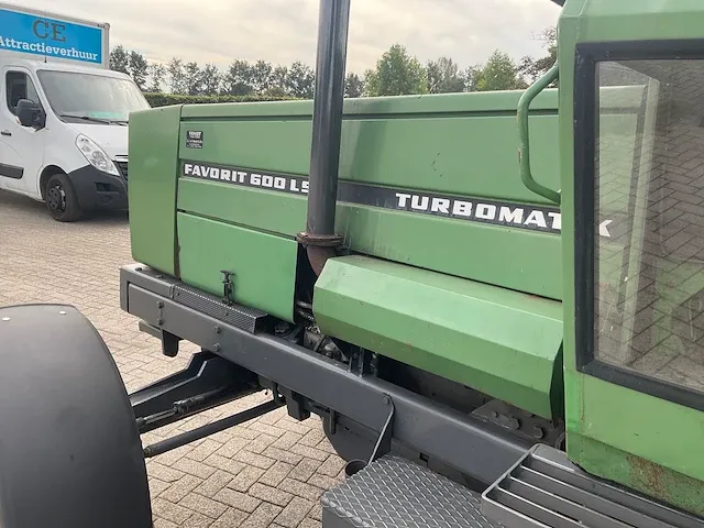 Fendt - favorit 600 ls - oldtimer tractor - afbeelding 4 van  31