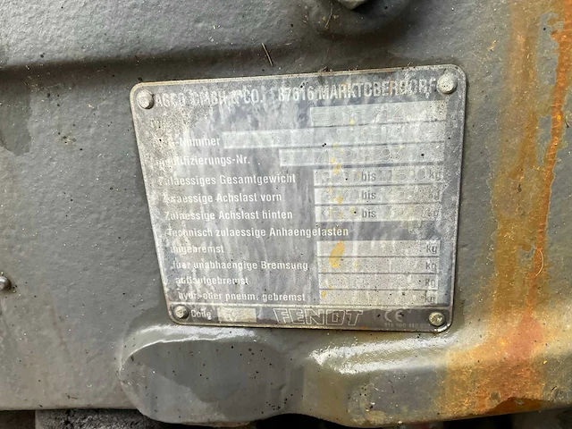 Fendt 714 vario tms vierwielaangedreven landbouwtractor - afbeelding 33 van  40