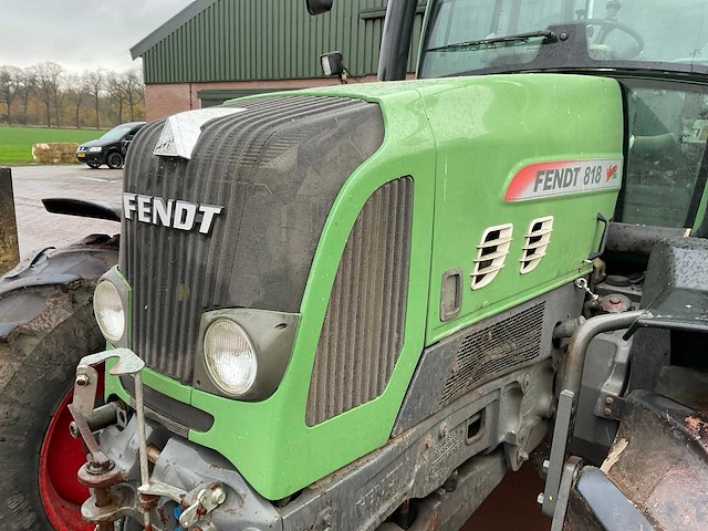 Fendt 818 vario tms vierwielaangedreven landbouwtractor - afbeelding 5 van  34