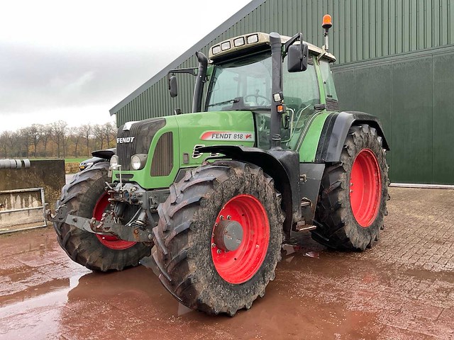 Fendt 818 vario tms vierwielaangedreven landbouwtractor - afbeelding 1 van  34