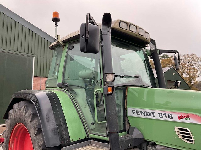 Fendt 818 vario tms vierwielaangedreven landbouwtractor - afbeelding 13 van  34