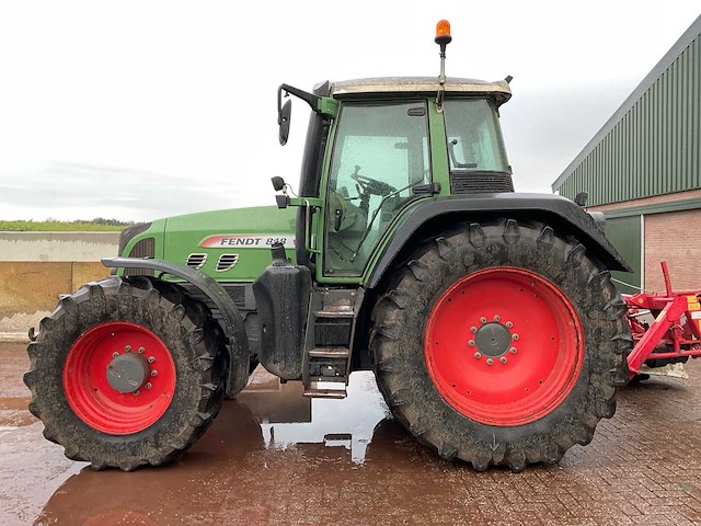 Fendt 818 vario tms vierwielaangedreven landbouwtractor - afbeelding 12 van  34