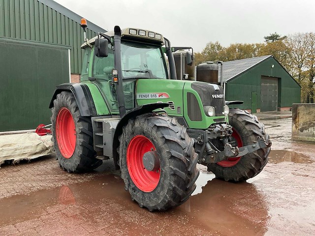 Fendt 818 vario tms vierwielaangedreven landbouwtractor - afbeelding 32 van  34