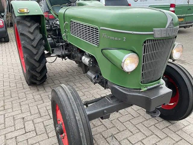 Fendt farmer 2 oldtimer tractor - afbeelding 22 van  22