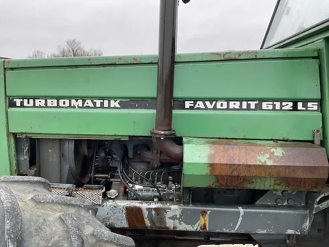 Fendt favorit 612ls vierwielaangedreven landbouwtractor - afbeelding 7 van  31