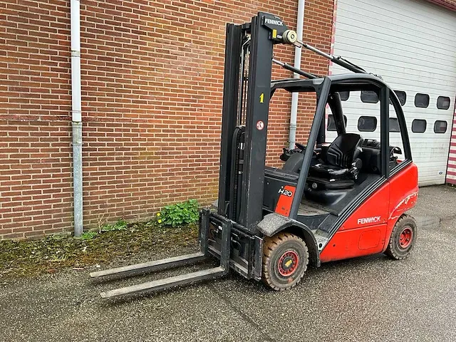 Fenwick / linde - h20t vorkheftruck v.v sideshift urenstand: 9252h - 2004 - afbeelding 8 van  15