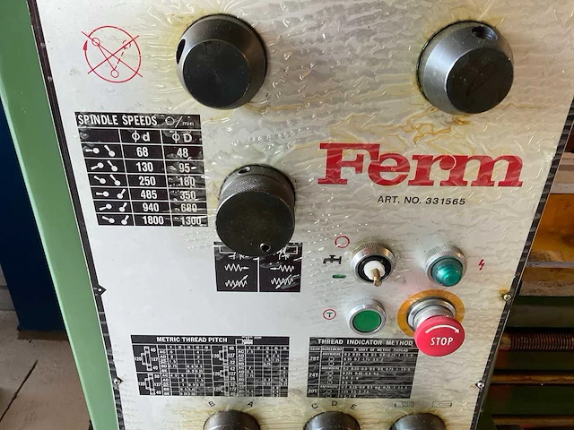 Ferm 331565 universele draaibank - afbeelding 9 van  10