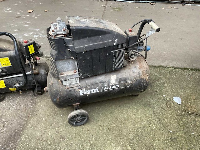 Ferm air250/crm1031 luchtcompressor (2x) - afbeelding 5 van  7