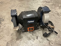 Ferm bgm1020 2-steens werkbankslijper - afbeelding 1 van  2