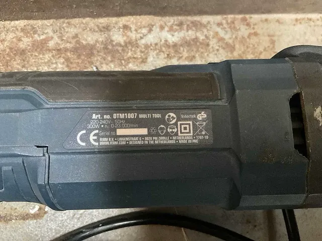 Ferm dtm 1007 multi-tool - afbeelding 3 van  3