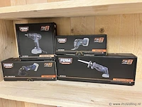 Ferm elektrisch gereedschap-set inclusief accu´s - afbeelding 1 van  3