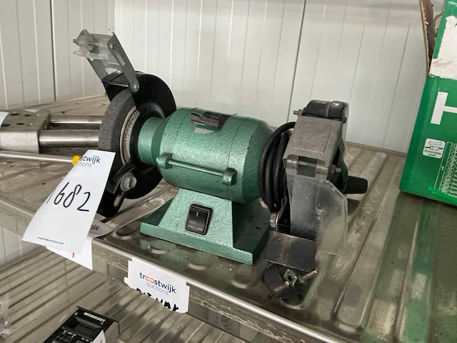 Ferm fbg125 werkbankslijpmachine - afbeelding 1 van  4