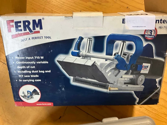 Ferm fbj-710 lamellenfreesmachine (4x) - afbeelding 3 van  5