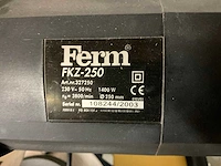 Ferm fkz-250 afkortcirkelzaagmachine - afbeelding 8 van  8