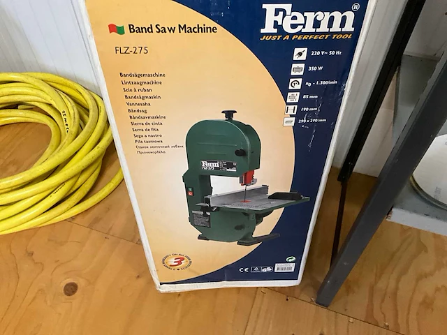 Ferm flz-275 lintzaagmachine - afbeelding 2 van  3