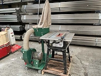 Ferm fzt-250en afkortcirkelzaagmachine met spero s10-2042 afzuiging - afbeelding 1 van  10