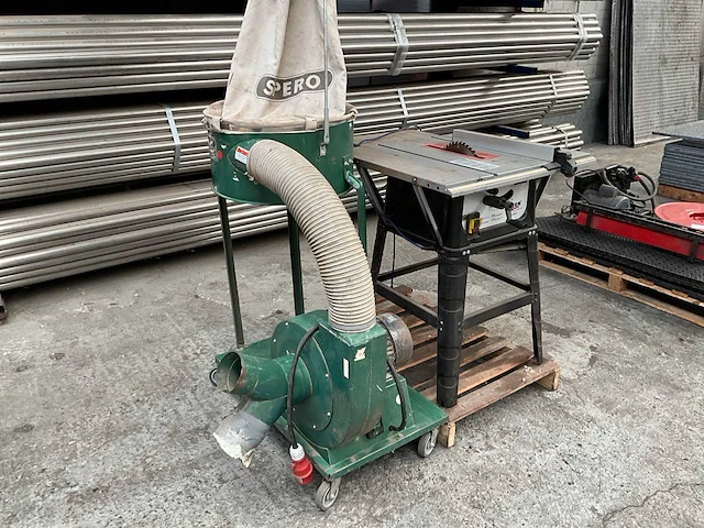 Ferm fzt-250en afkortcirkelzaagmachine met spero s10-2042 afzuiging - afbeelding 4 van  10