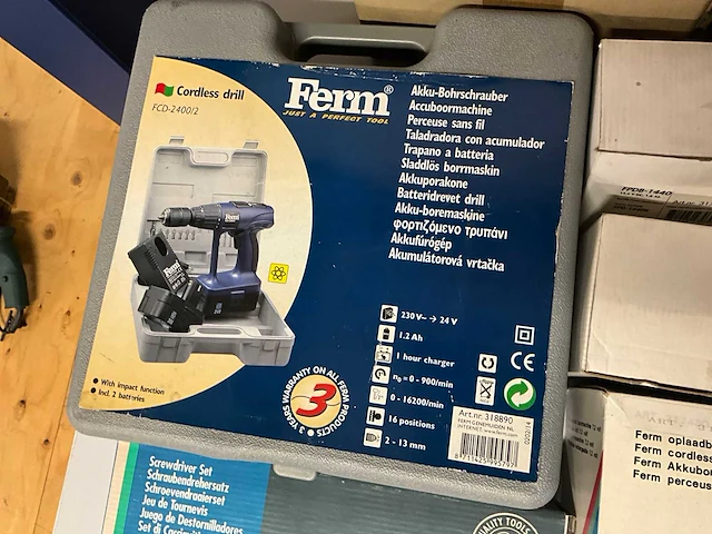 Ferm gereedschapset - afbeelding 5 van  7