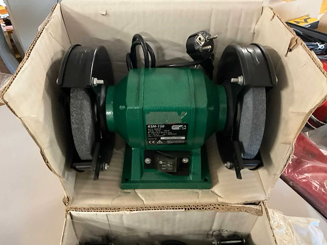 Ferm ksm-150 dubbelsteens slijpmachine (3x) - afbeelding 2 van  4