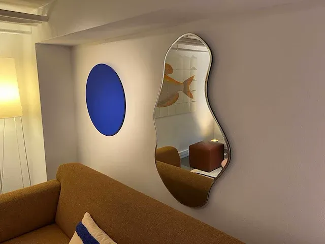 Ferm living pond - spiegel organisch large - afbeelding 3 van  8