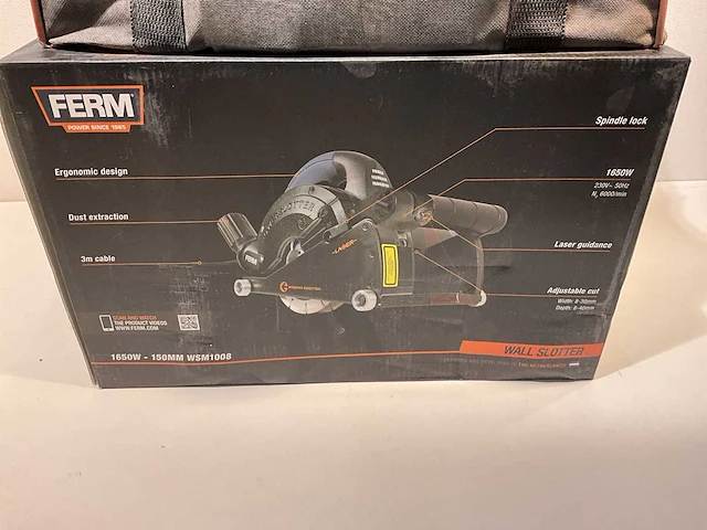Ferm wsn1008 muurfrees sleuvenfrees - afbeelding 5 van  5