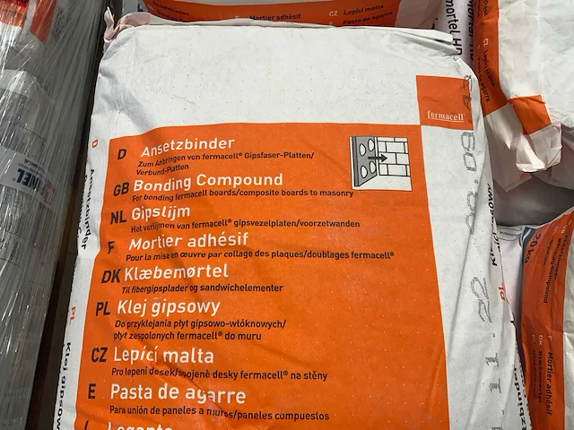 Fermacell gipslijm 20 kg. (21x) - afbeelding 6 van  7