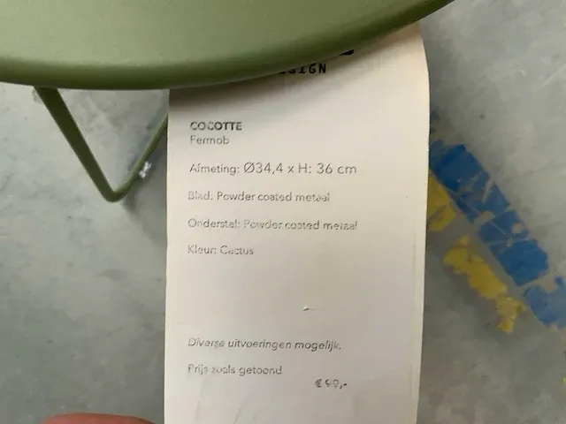 Fermob cocotte bijzettafel - afbeelding 3 van  3