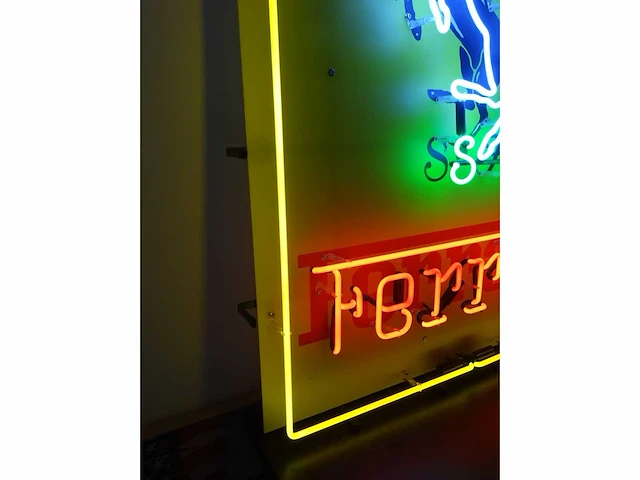 Ferrari - neon sign (glas) - 100 cm x 80 cm - afbeelding 2 van  23
