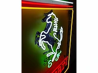 Ferrari - neon sign (glas) - 100 cm x 80 cm - afbeelding 7 van  23
