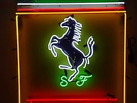 Ferrari - neon sign (glas) - 100 cm x 80 cm - afbeelding 12 van  23