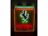 Ferrari - neon sign (glas) - 100 cm x 80 cm - afbeelding 21 van  23