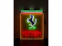 Ferrari - neon sign (glas) - 100 cm x 80 cm - afbeelding 22 van  23