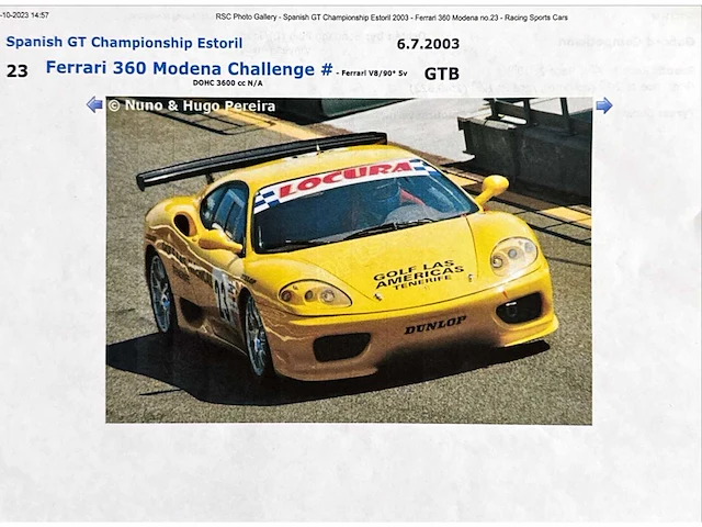 Ferrari 360 challenge -circuit- 3.6 v8 400pk 2000 - afbeelding 25 van  72