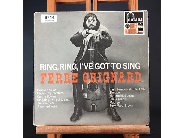 Ferre grignard. ring, ring i've got to sing - afbeelding 1 van  2