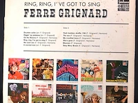 Ferre grignard. ring, ring i've got to sing - afbeelding 2 van  2