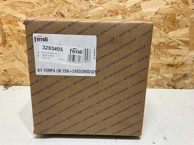 Ferroli 3293405 modulerende pomp - afbeelding 2 van  4