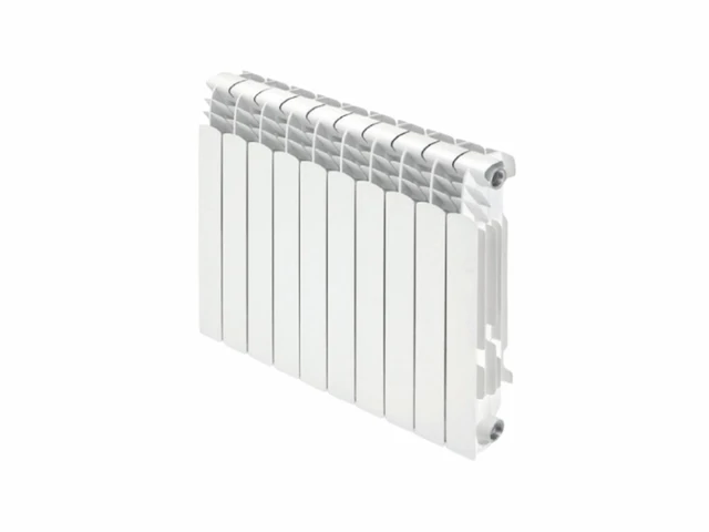 Ferroli aluminium radiator proteo hp600 x 98 mm afstand 500 mm 10 lamellen - afbeelding 1 van  3