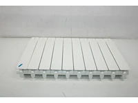 Ferroli aluminium radiator proteo hp600 x 98 mm afstand 500 mm 10 lamellen - afbeelding 2 van  3