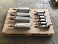 Festo diverse perslucht cilinders (10x) - afbeelding 1 van  8