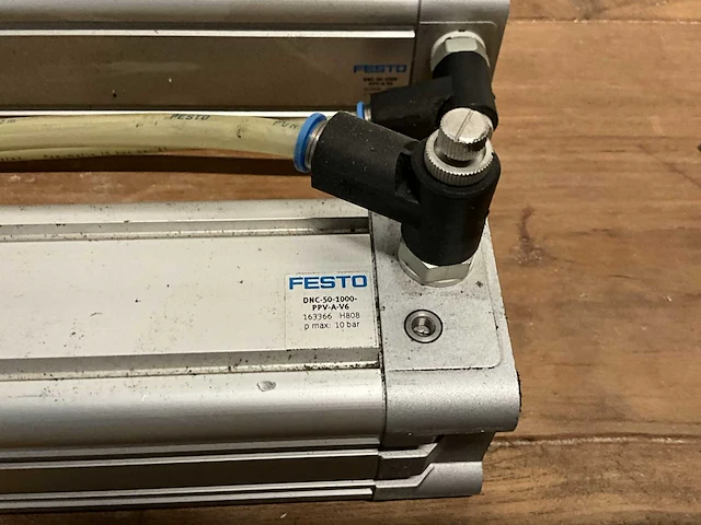 Festo dnc-50-1000-ppv-a-v6 cilinder (4x) - afbeelding 5 van  5